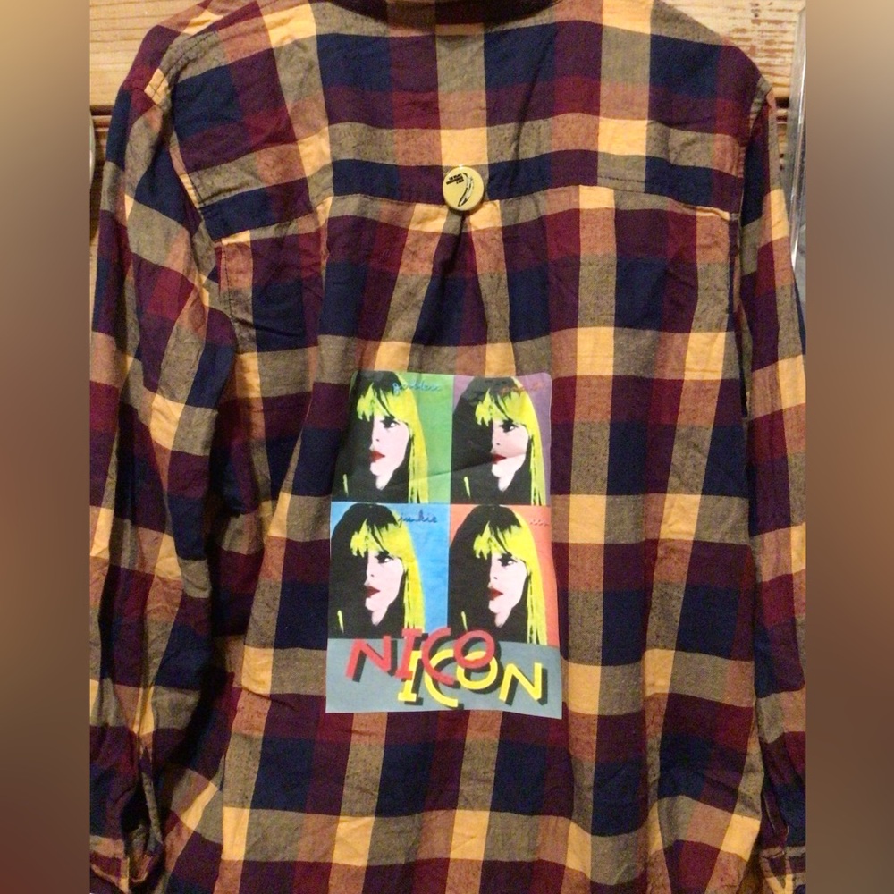 NEW! Custom Upcycled Boho Flannel Shirt